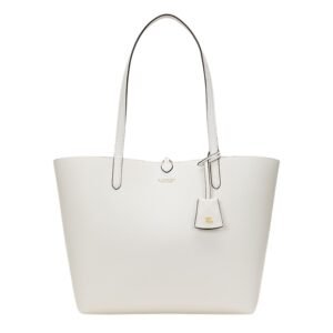 FAUX LEATHER LARGE REVERSIBLE TOTE BAG