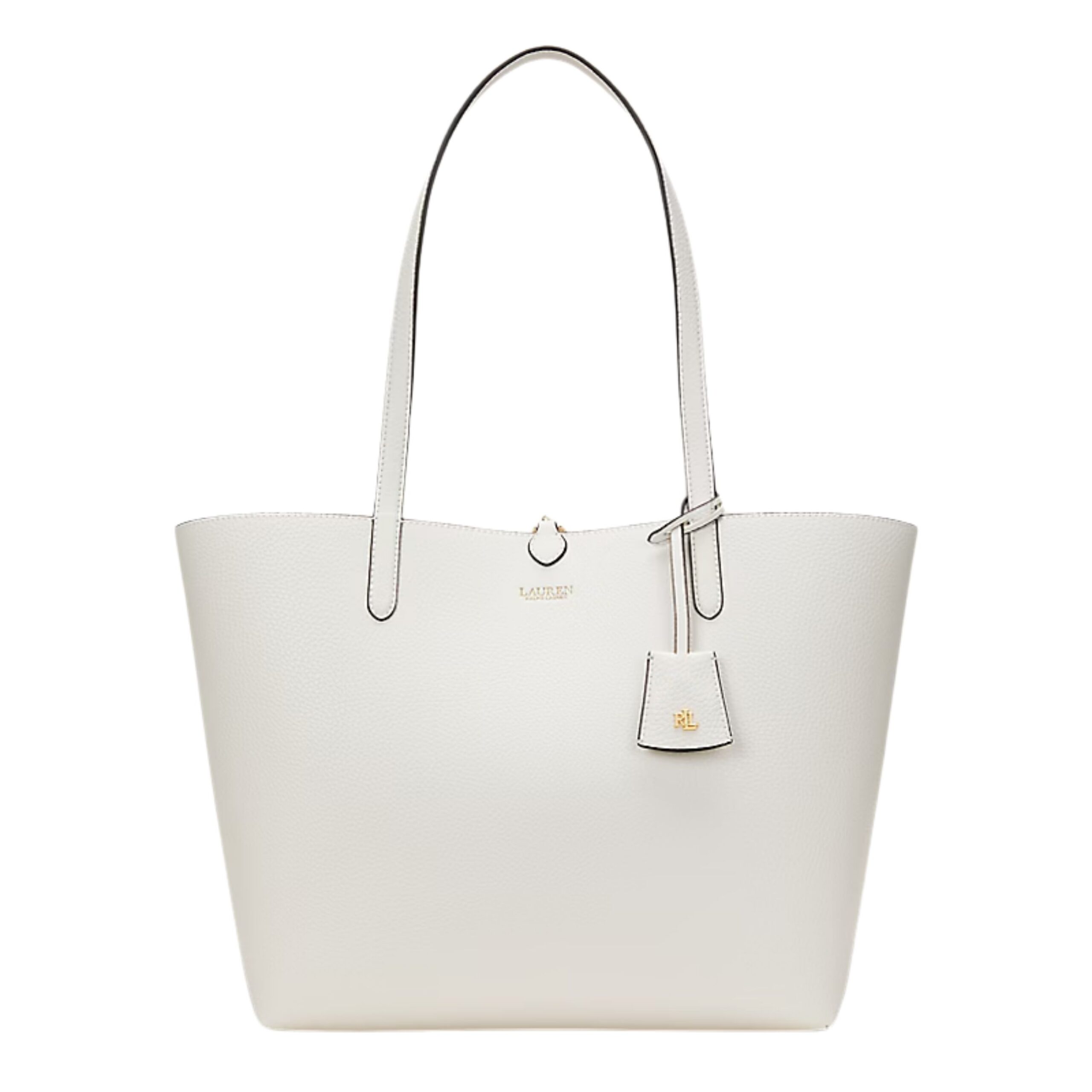 FAUX LEATHER LARGE REVERSIBLE TOTE BAG