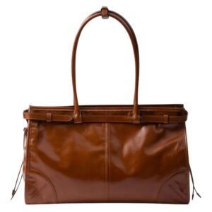 LARGE BONNIE LEATHER TOTE BAG