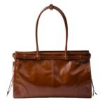 PRADA BONNIE LARGE LEATHER HANDBAG