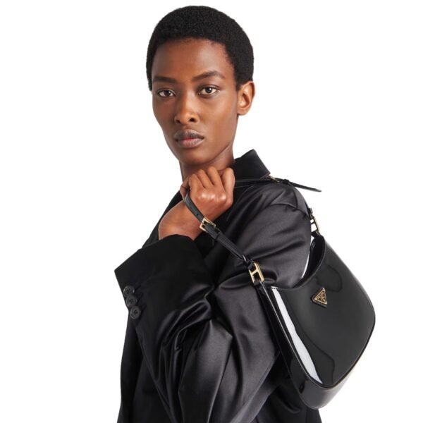 PRADA CLEO PATENT LEATHER BAG
