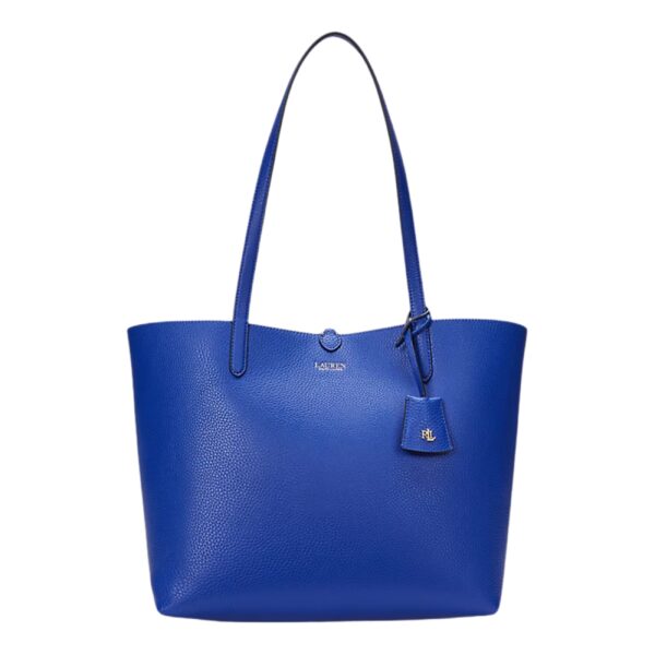 FAUX LEATHER LARGE REVERSIBLE TOTE BAG