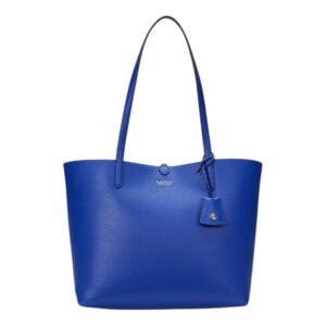 FAUX LEATHER LARGE REVERSIBLE TOTE BAG