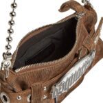 GOTHIC CORDUROY CLUTCH BAG