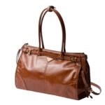 PRADA BONNIE LARGE LEATHER HANDBAG