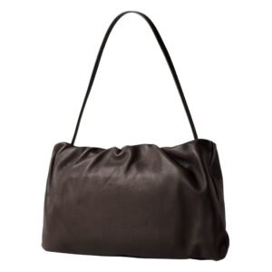 BOURSE XL LEATHER SHOULDER BAG