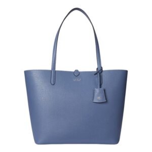 FAUX LEATHER LARGE REVERSIBLE TOTE BAG