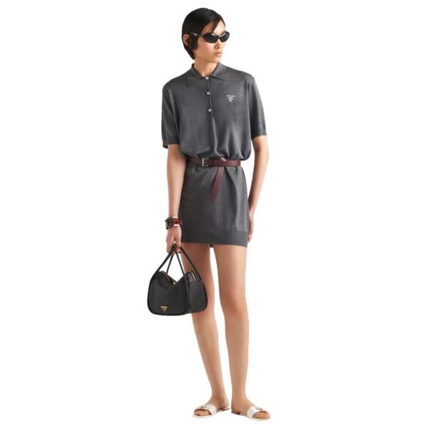 PRADA DARLING LEATHER HANDBAG