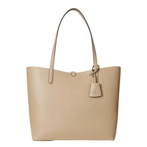 FAUX LEATHER LARGE REVERSIBLE TOTE BAG