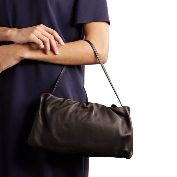 BOURSE XL LEATHER SHOULDER BAG