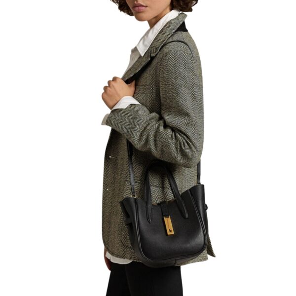 SMALL GRAIN LEATHER TOTE BAG