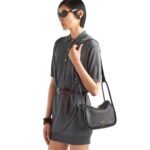PRADA DARLING LEATHER HANDBAG