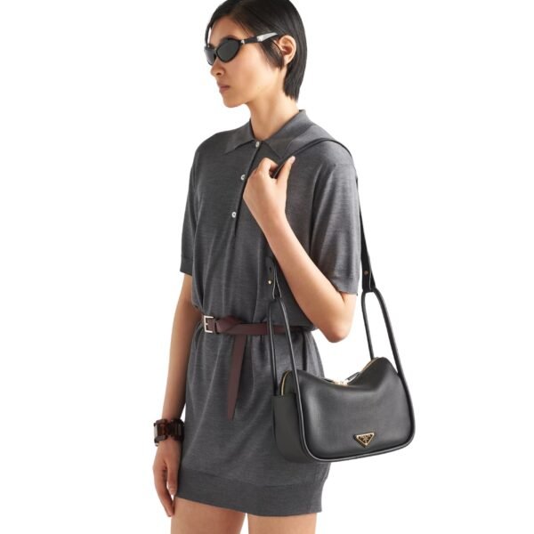 PRADA DARLING LEATHER HANDBAG
