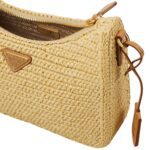 RE EDITION 2005 SMALL RAFFIA SHOULDER BAG