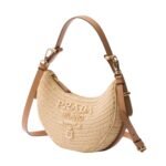 PRADA ARQUE CROCHET SHOULDER BAG
