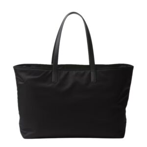 PRADA RE EDITION 1978 LARGE RE NYLON AND SAFFIANO LEATHER TOTE BAG