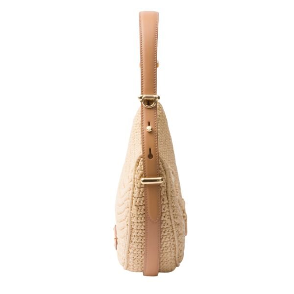 PRADA ARQUE CROCHET SHOULDER BAG