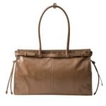 PRADA BONNIE LARGE LEATHER HANDBAG
