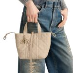 SMALL DIOR TOUJOURS VERTICAL TOTE BAG