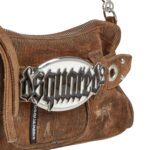 GOTHIC CORDUROY CLUTCH BAG