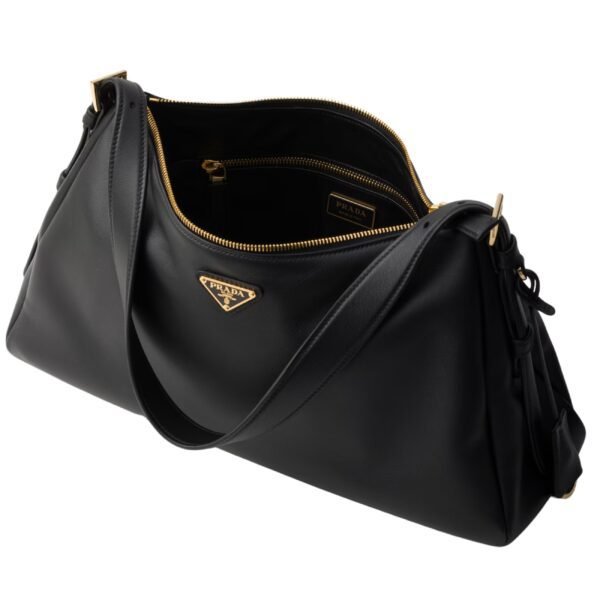 PRADA AIMEE LARGE LEATHER SHOULDER BAG