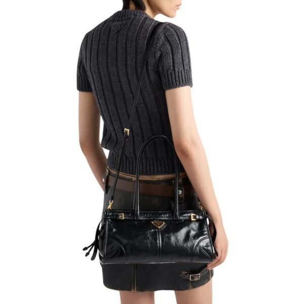 PRADA BONNIE MEDIUM LEATHER HANDBAG