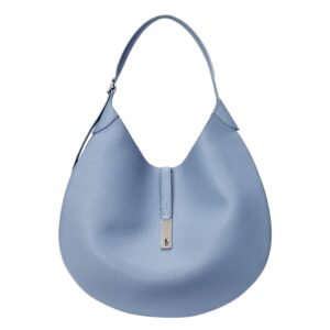 RALPH LAUREN POLO ID LEATHER LARGE SHOULDER BAG