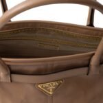 PRADA BONNIE LARGE LEATHER HANDBAG