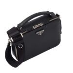 MEDIUM PRADA BRIQUE SAFFIANO LEATHER BAG