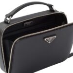 MEDIUM PRADA BRIQUE SAFFIANO LEATHER BAG