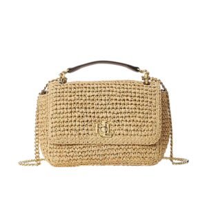 WOVEN STRAW MEDIUM SOPHEE BAG