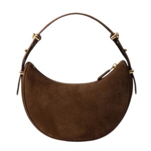 PRADA ARQUE SUEDE SHOULDER BAG