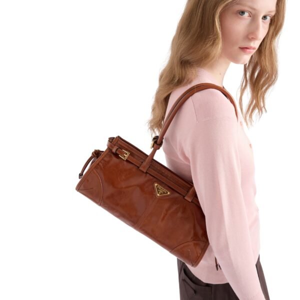 PRADA BONNIE MEDIUM LEATHER HANDBAG