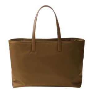 PRADA RE EDITION 1978 LARGE RE NYLON AND SAFFIANO LEATHER TOTE BAG