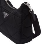 PADDED RE NYLON SHOULDER BAG