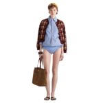 PRADA RE EDITION 1978 LARGE RE NYLON AND SAFFIANO LEATHER TOTE BAG