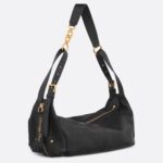MEDIUM D JOURNEY BAG IN SHINY GOATSKIN