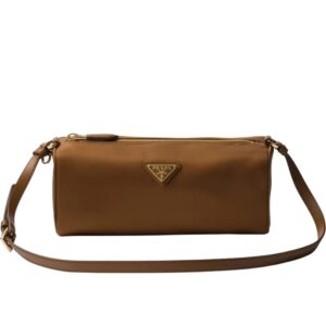 RE NYLON TOP ZIP SHOULDER BAG