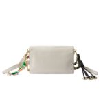 PRADA SOFT SOUND SMALL LEATHER SHOULDER BAG WITH CHARMS