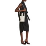 MINI PEBBLE LEATHER BUCKET BAG