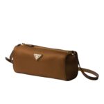 RE NYLON TOP ZIP SHOULDER BAG