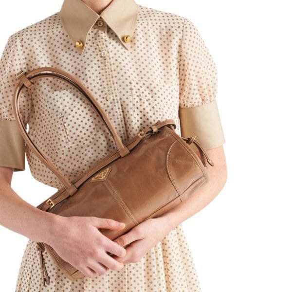 PRADA BONNIE MEDIUM LEATHER HANDBAG