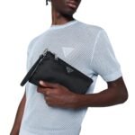 BLACK RE NYLON ENVELOPE