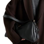PRADA AIMEE LARGE LEATHER SHOULDER BAG