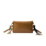 PRADA SOFT SOUND SMALL LEATHER SHOULDER BAG WITH CHARMS