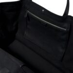 IDAHO XL LEATHER TRIMMED CANVAS TOTE BAG