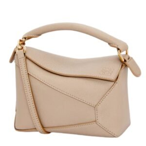 MINI PUZZLE EDGE BAG IN SOFT GRAINED CALFSKIN