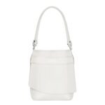 MICRO SHARK LOCK BUCKET BAG IN BOX LEATHER