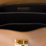 PRADA SOFT SOUND SMALL LEATHER SHOULDER BAG WITH CHARMS