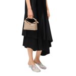 MINI PUZZLE EDGE BAG IN SOFT GRAINED CALFSKIN